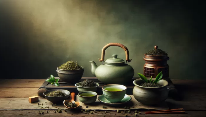 ¿De qué está hecho el té verde?