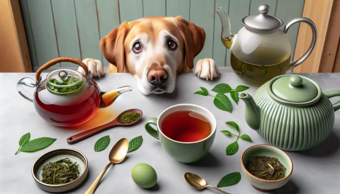 ¿Los perros pueden tomar té verde?