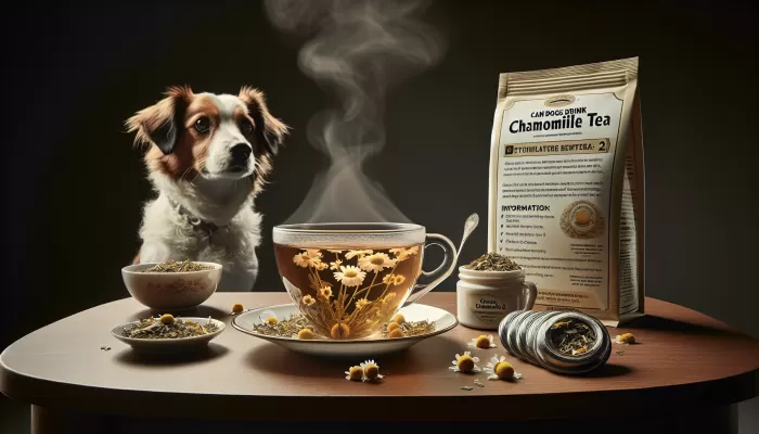 ¿Pueden los perros beber té de manzanilla?