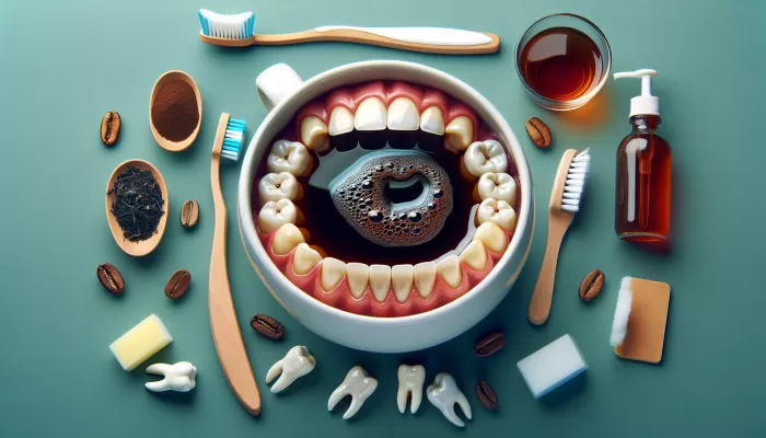 does black tea stain teeth