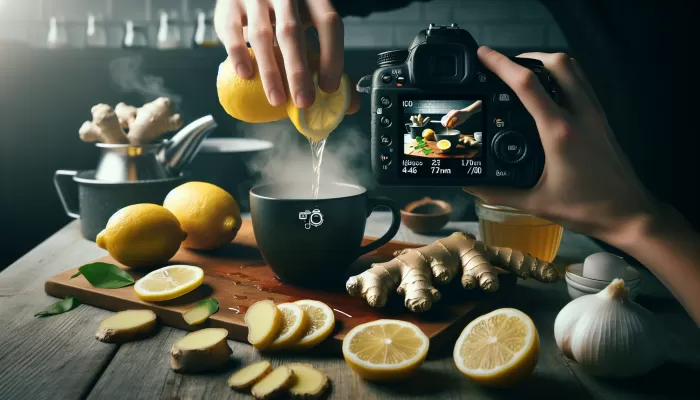 how to make lemon ginger tea