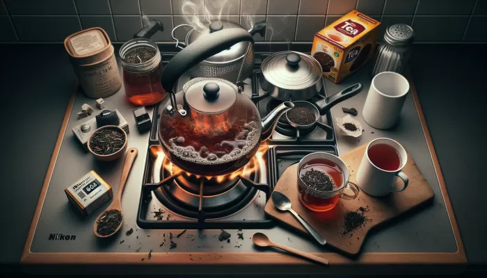 how to make tea on the stove